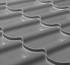 Металлочерепица Монтеррей RAL 7004 Серый