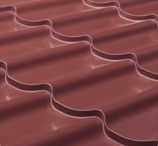 Металлочерепица Монтеррей RAL 8017 Шоколад