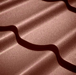 Металлочерепица Монтеррей RAL 8017 Шоколад