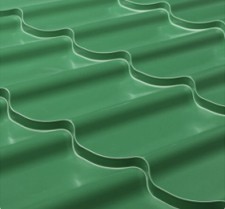 Металлочерепица Монтеррей RAL 6005 Зеленый мох