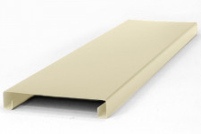 Металлический забор Планкен RAL 1014 Слоновая кость 