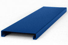 Металлический забор Планкен RAL 5005 Синий 