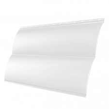 Металлический сайдинг "БРЕВНО" RAL 9003 