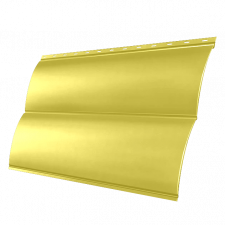 Металлический сайдинг "БРЕВНО" RAL 1018 