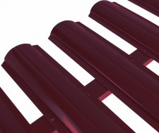 Штакетник Кантри RAL 3005 Красное вино 