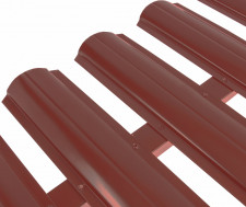 Штакетник Кантри RAL 3009 Красно-коричневый 