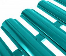 Штакетник Кантри RAL 5021 Морская волна 