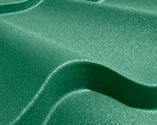 Металлочерепица с матовым покрытием Зеленый мох / RAL 6005 