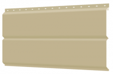 Металлический сайдинг "БРУС" RAL-1014 