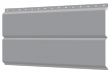 Металлический сайдинг "БРУС" RAL-7004 